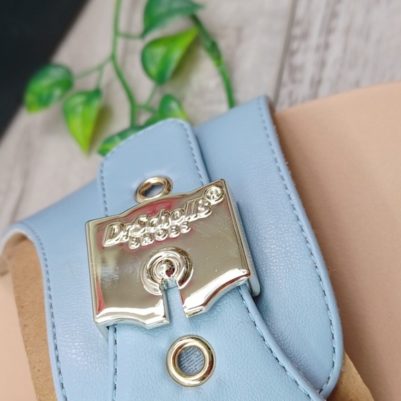 Dr Scholl's Icon Blue Wide Sandal NIB - Picture 4 of 9